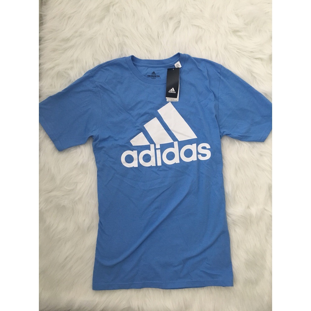 ⬇️$20 LAST ONE NWT Adidas blue tshirt - Picture 6 of 8
